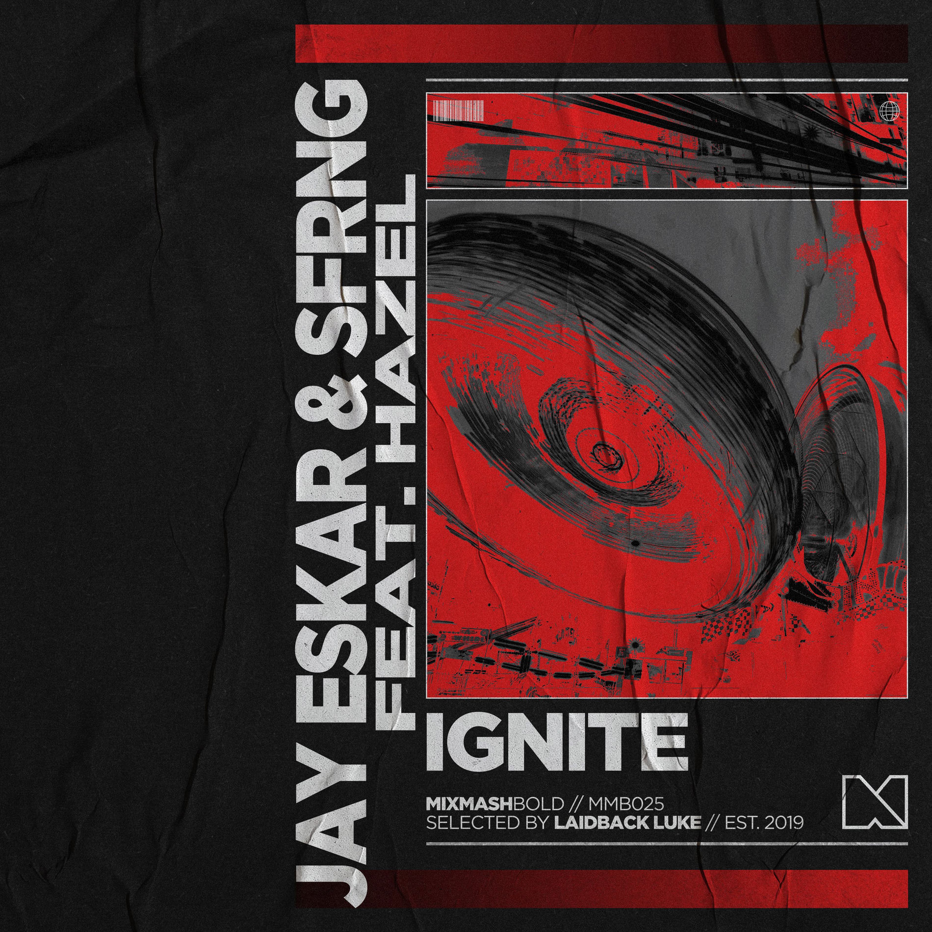 Ignite cover artwork — Jay Eskar & SFRNG featuring Hazel